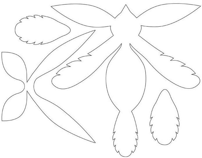 Объемные птицы из бумаги схемы