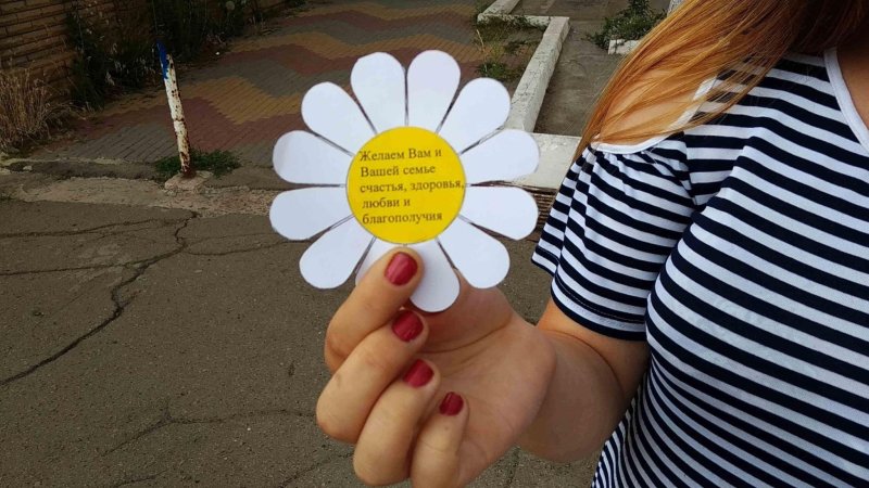 День семьи любви и верности Ромашка