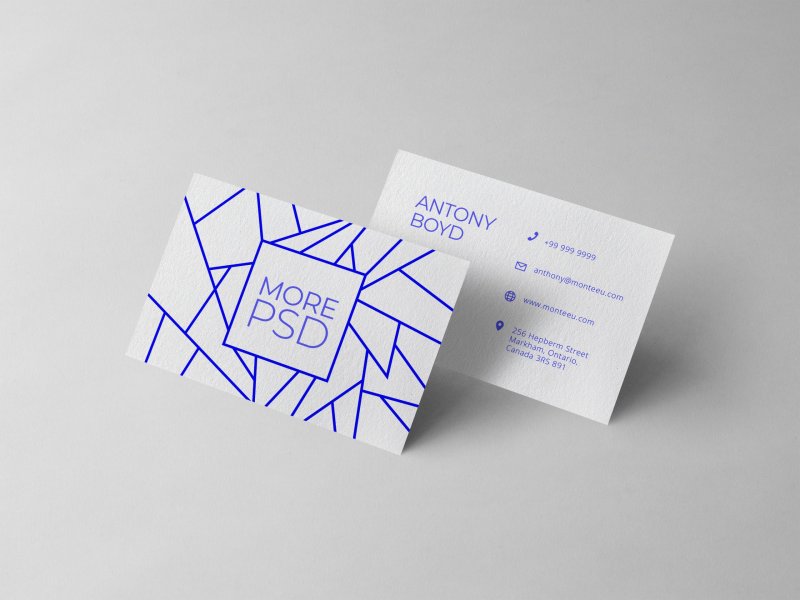 Mockup визитки