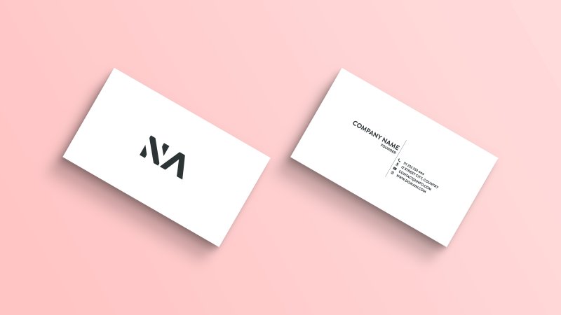 Mockup визитки