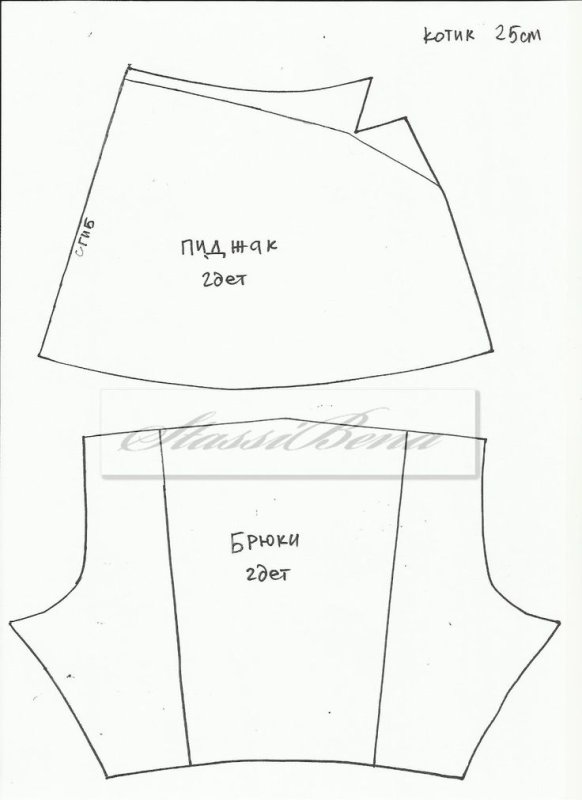 Лекала для одежды для Басика