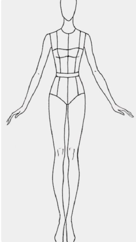 Фигура для моделирования одежды