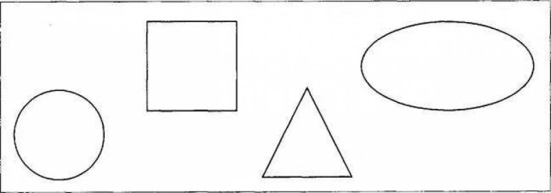 Геометрические фигуры круг квадрат треугольник