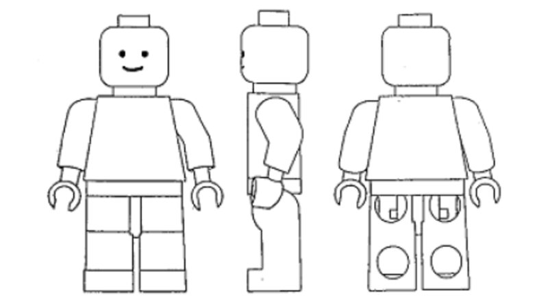 Лего человек вид сбоку