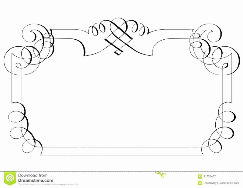 Рамочка для пригласительного
