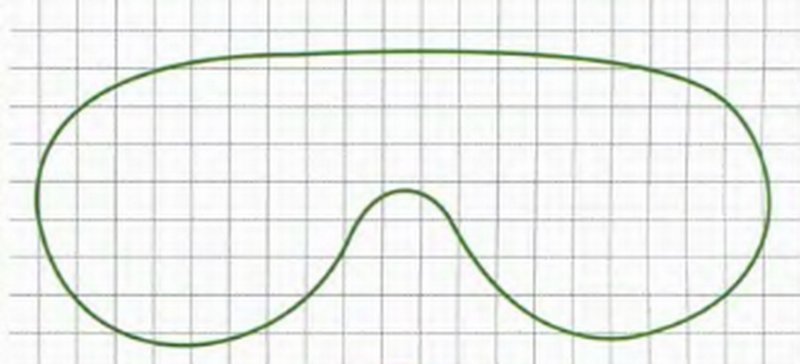 Выкройка для маски для сна