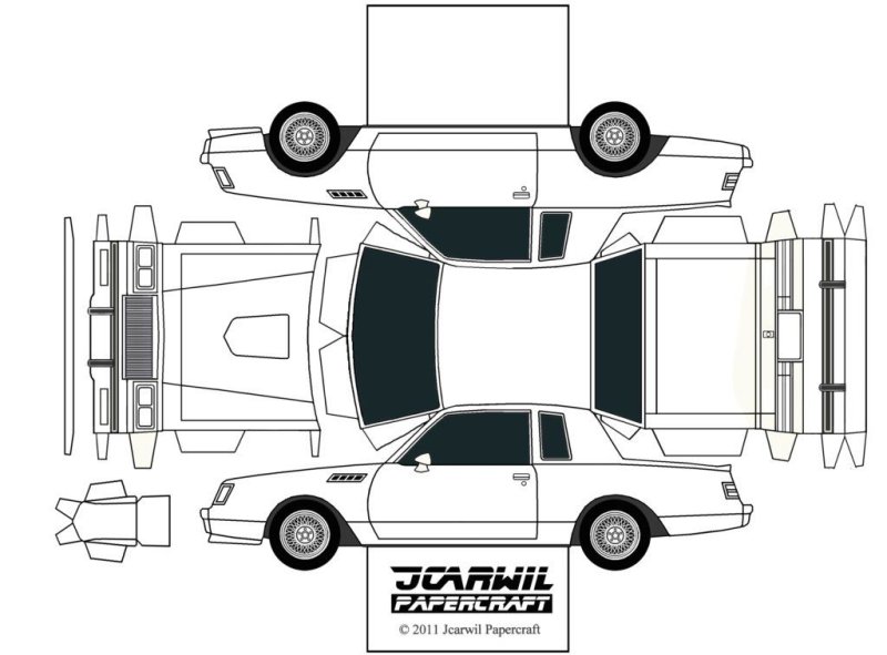 JCARWIL Papercraft Chevrolet Impala