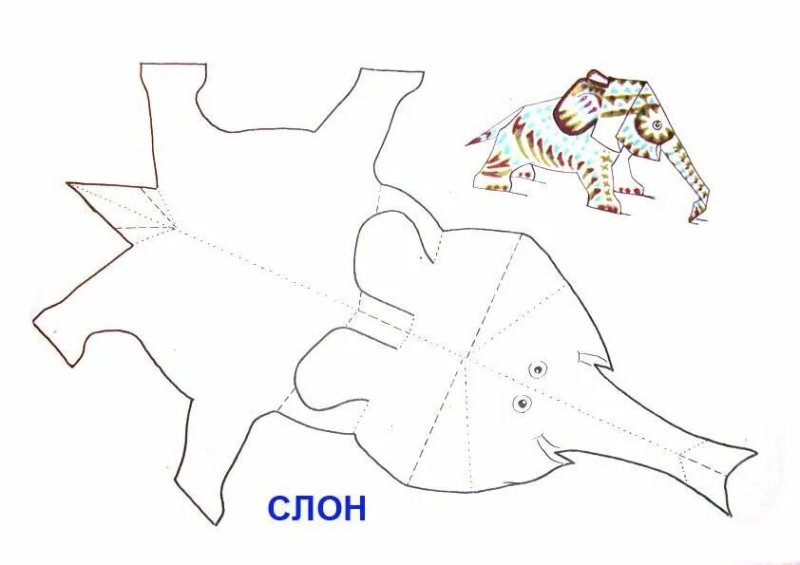 Поделки из бумаги схемы