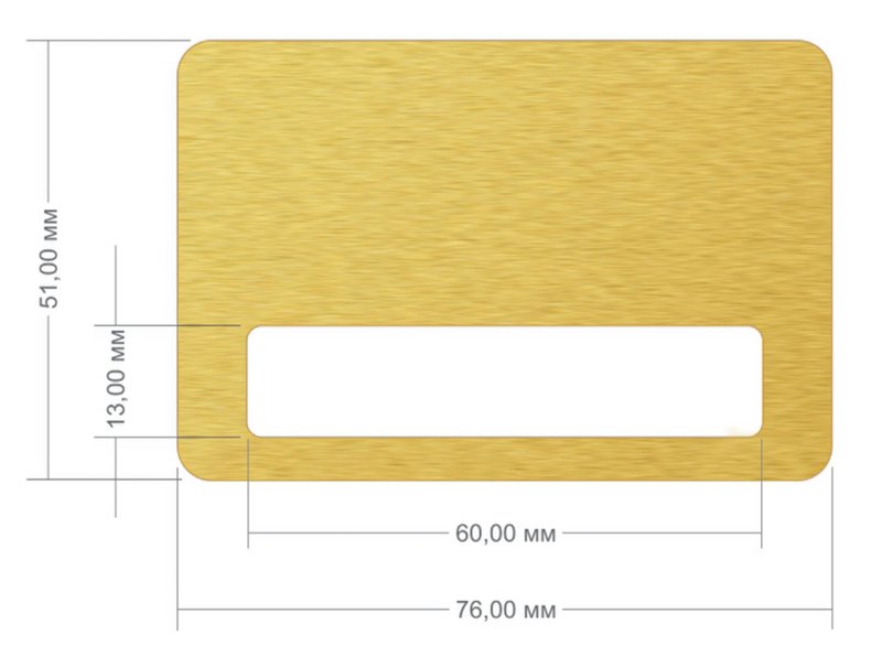 Металлические бейджики с окошком