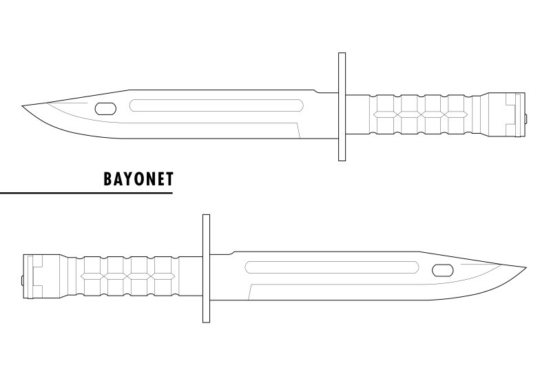 Нож m9