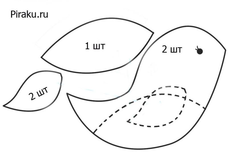 птички игрушки мягкой