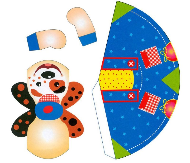 Игрушки из конусов для дошкольников