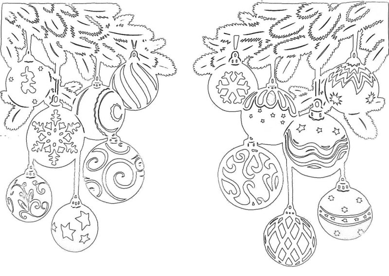 Новогодние трафареты НАОК