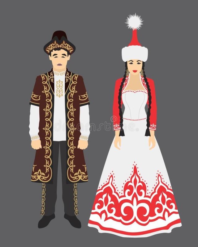 Казахская Национальная одежда