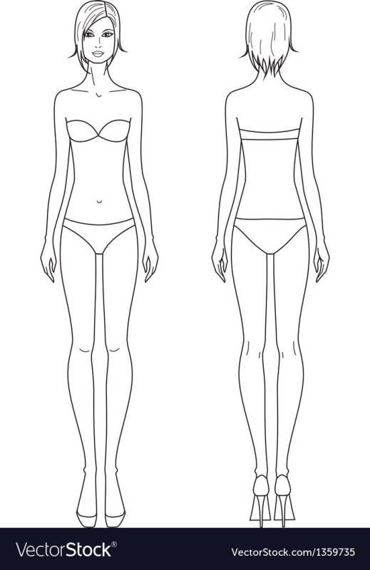 Эскизы для моделирования одежды